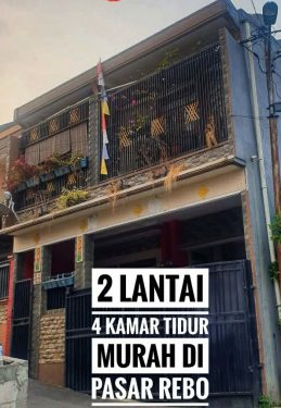 Rumah second murah 2 lantai di Kalisari Pasar Rebo Jakarta Timur